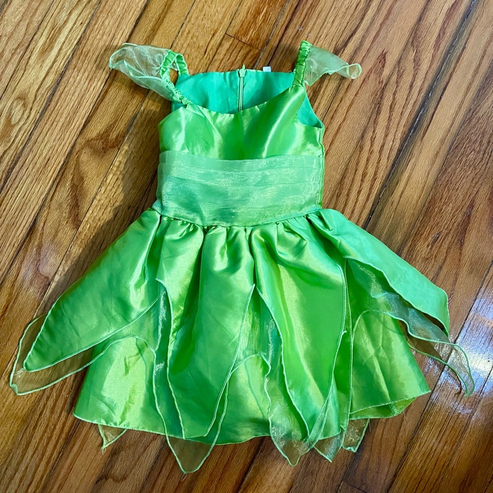 Sparkling Green Fairy Dress for Kids